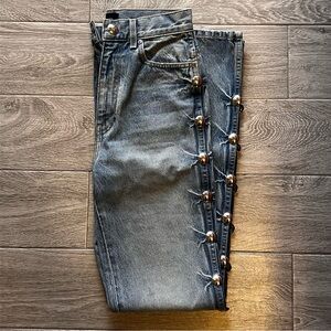 Khaite Danielle Studded Jeans